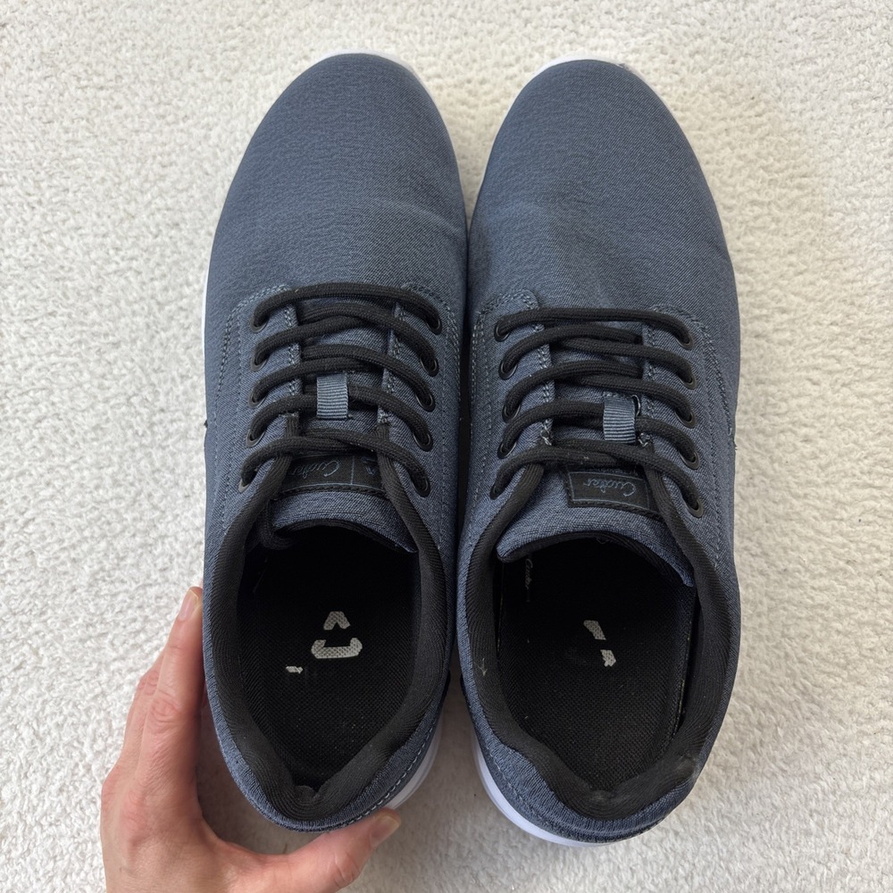 CUATER x TRAVIS MATHEW 'The Daily Woven' Mens Shoes 11.5 Blue Casual Sneakers - Picture 5 of 12